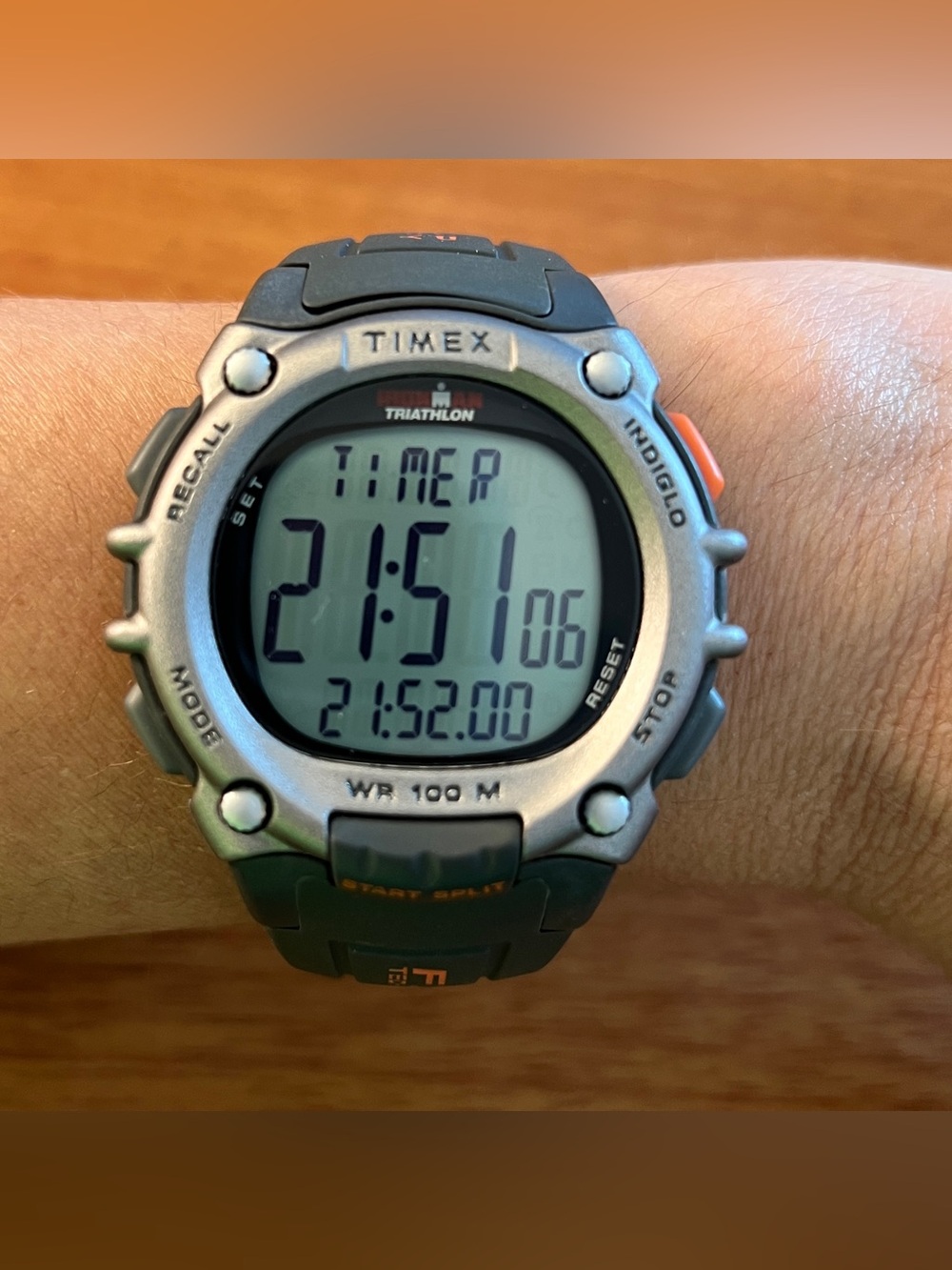 Timex Ironman Triathlon Digital Watch Water Resistance T5J993